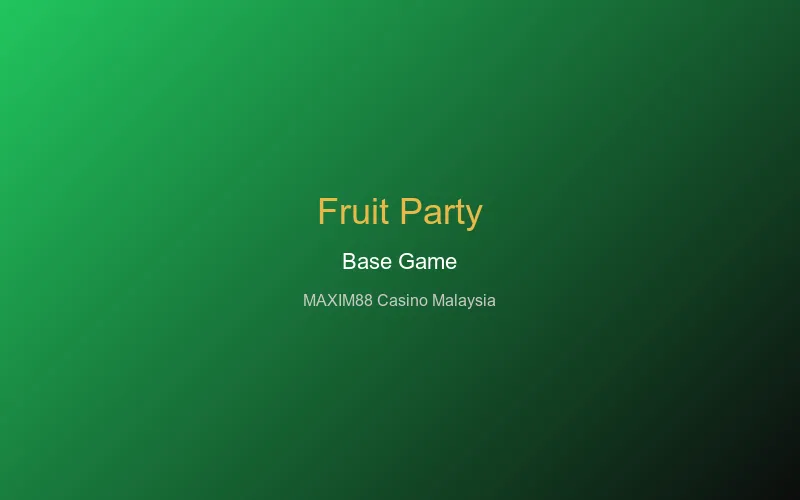 Fruit Party base game