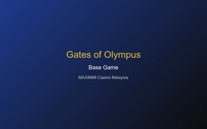 Gates of Olympus base game grid