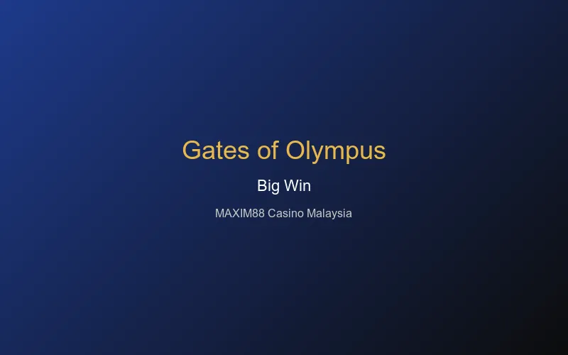Gates of Olympus free spins bonus round