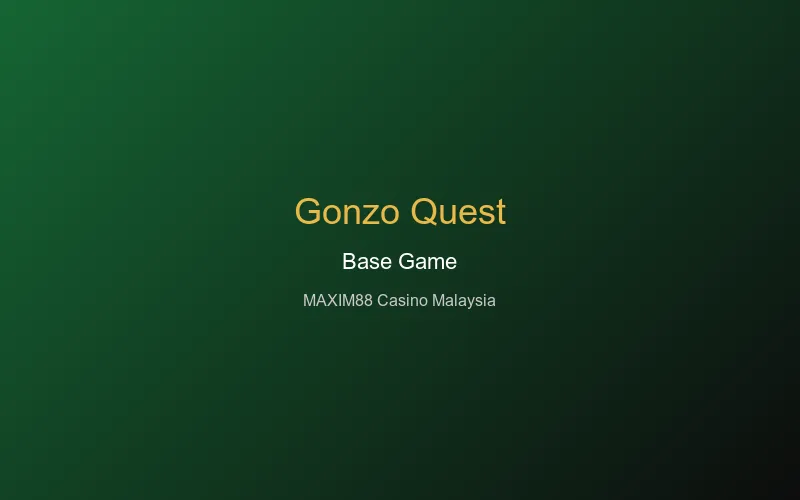 Gonzo's Quest base game