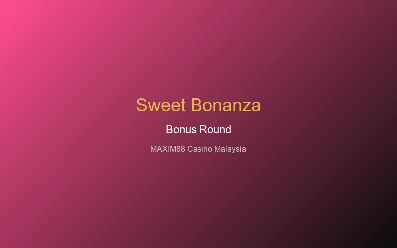 Sweet Bonanza free spins