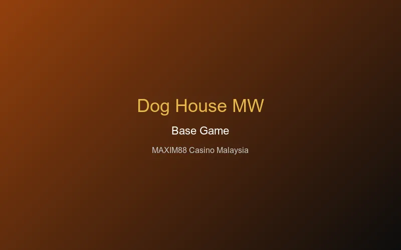 The Dog House Megaways base game
