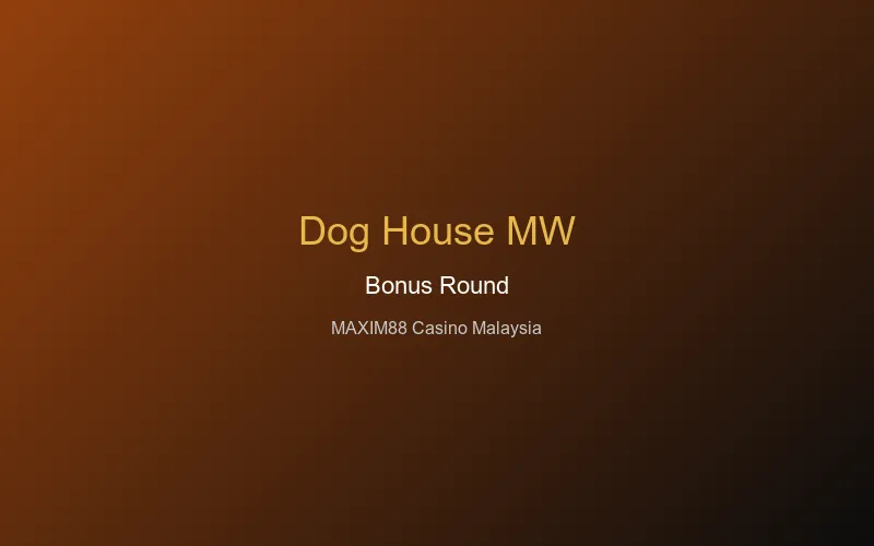 The Dog House Megaways bonus round